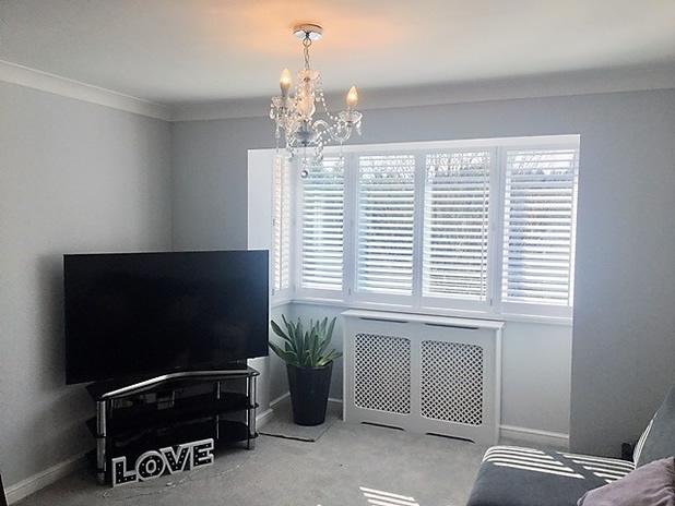 Bay Window Shutters For Home In Chelsea London Shutters London